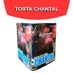 TORTA x 25 TIROS CHANTAL